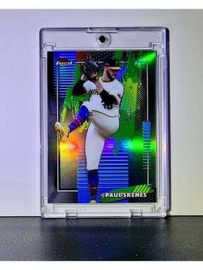 Paul Skenes 2026 MLB Topps Finest #10 Refractor Common Baseball Card Pirates